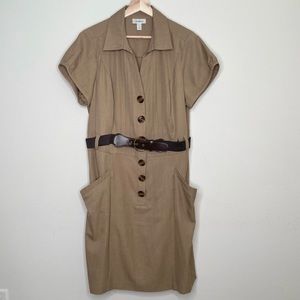 Dressbarn Belted Dress